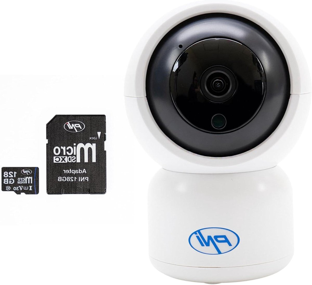 Beveiligingscamera Pakket - Wifi Camera - Huis Beveiligen - Met Bewegingsdetectie - 128 GB Inclusief - Wit