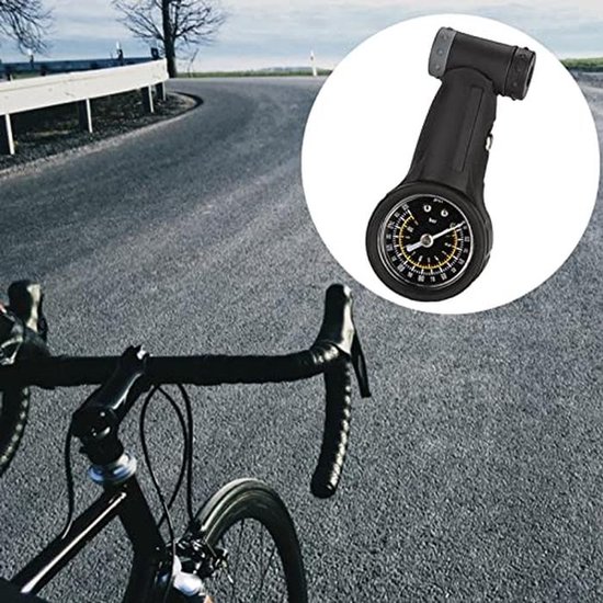 SPHProducts - Fietspomp - Bandenspanningsmeter - Handig en duurzaam - Compact formaat - Voor Presta en Schrader ventielen - Voor de fanatieke fietser -... — afbeelding 2