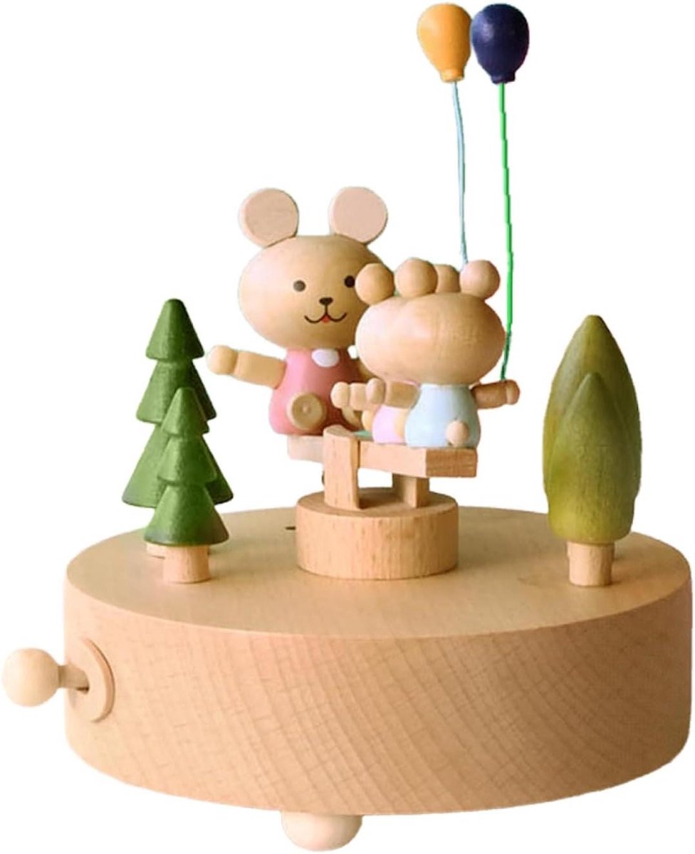 Muziekdoos trein muziekdoos voor kinderen | Creatieve muziekdozen met balletdanseres en taarten, kinderentertainment speelgoed met elegante muziek, mooie babykamer wieg ornamenten