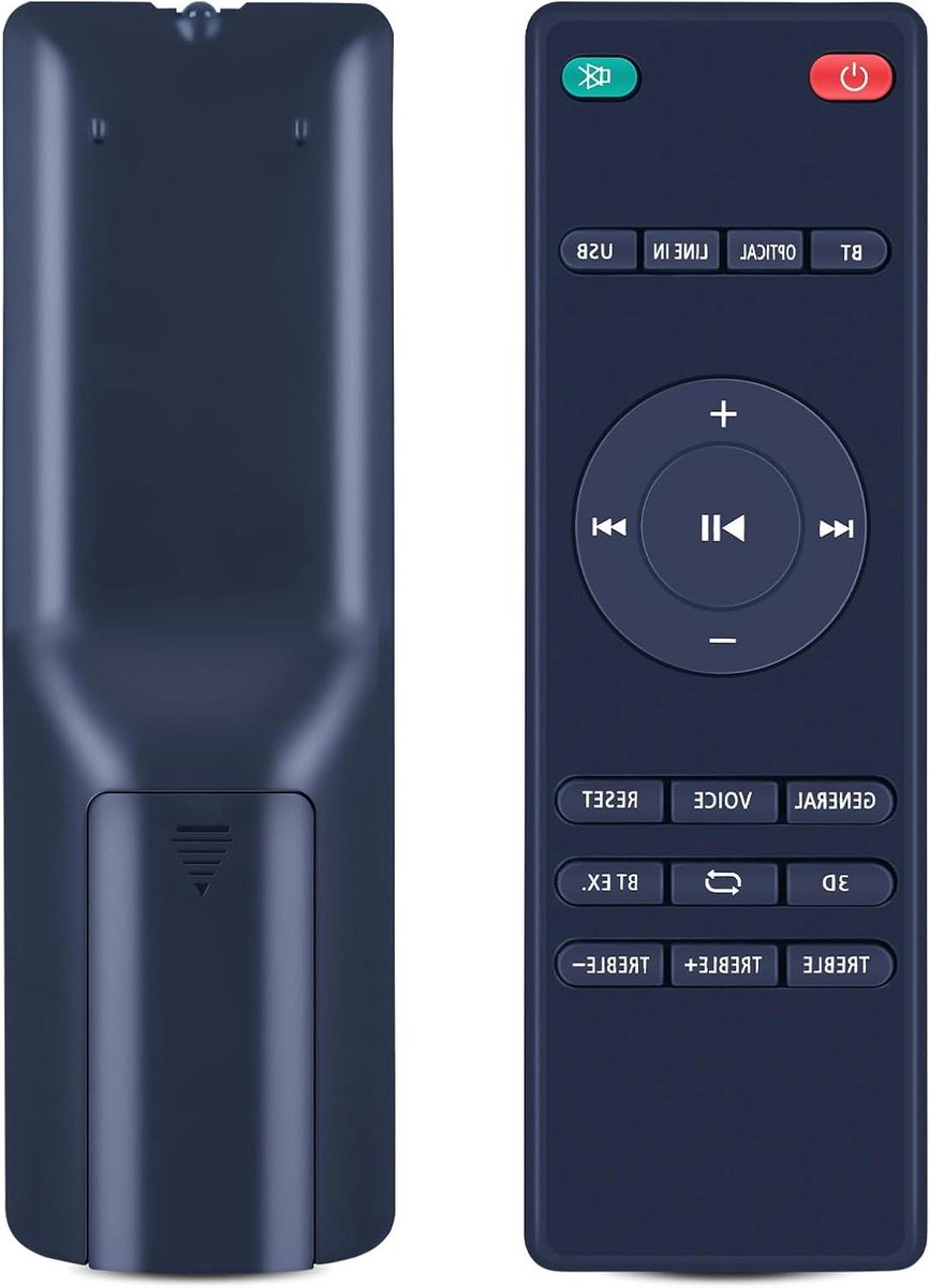 Afstandsbediening Soundbar - Afstandsbediening TV - Apparaat Bediening - Geen Programmering Nodig - 8 Meter Bereik - Zwart