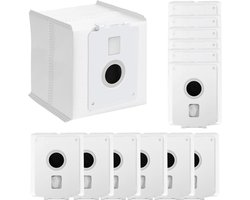 12 stuks vervangende stofzakken geschikt voor LG CordZero stofzuigers - Voor LG All-in-One Tower A939KBGS A938KBGS, A937KGMS en A949KTMS