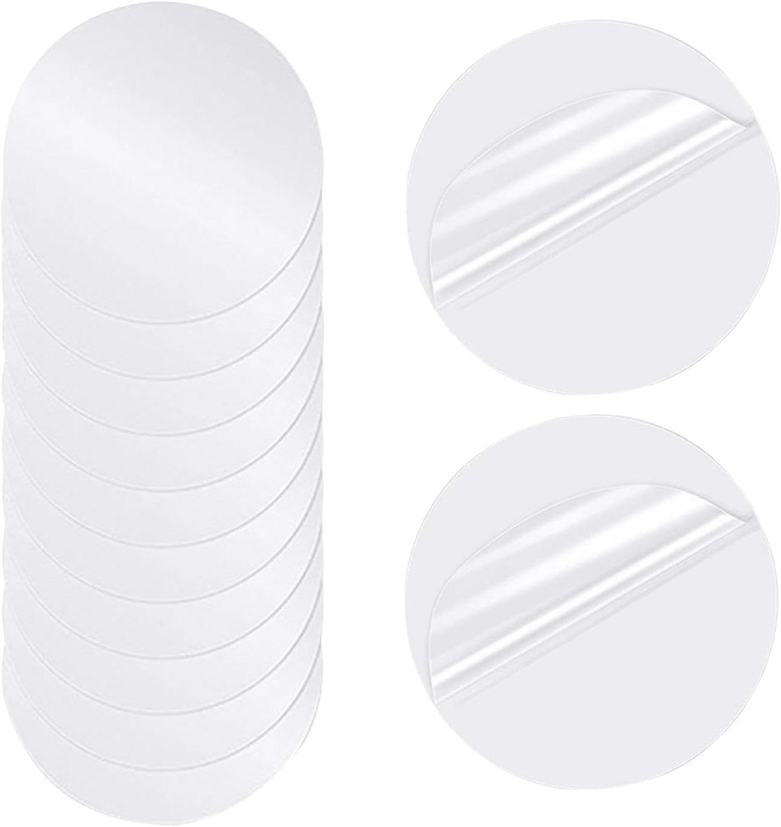 Reparatieset Opblaasbaar - Luchtbed Pleisters - Snelle Reparatie - Zelfklevend Waterdicht - 12 Stuks - Doorzichtig