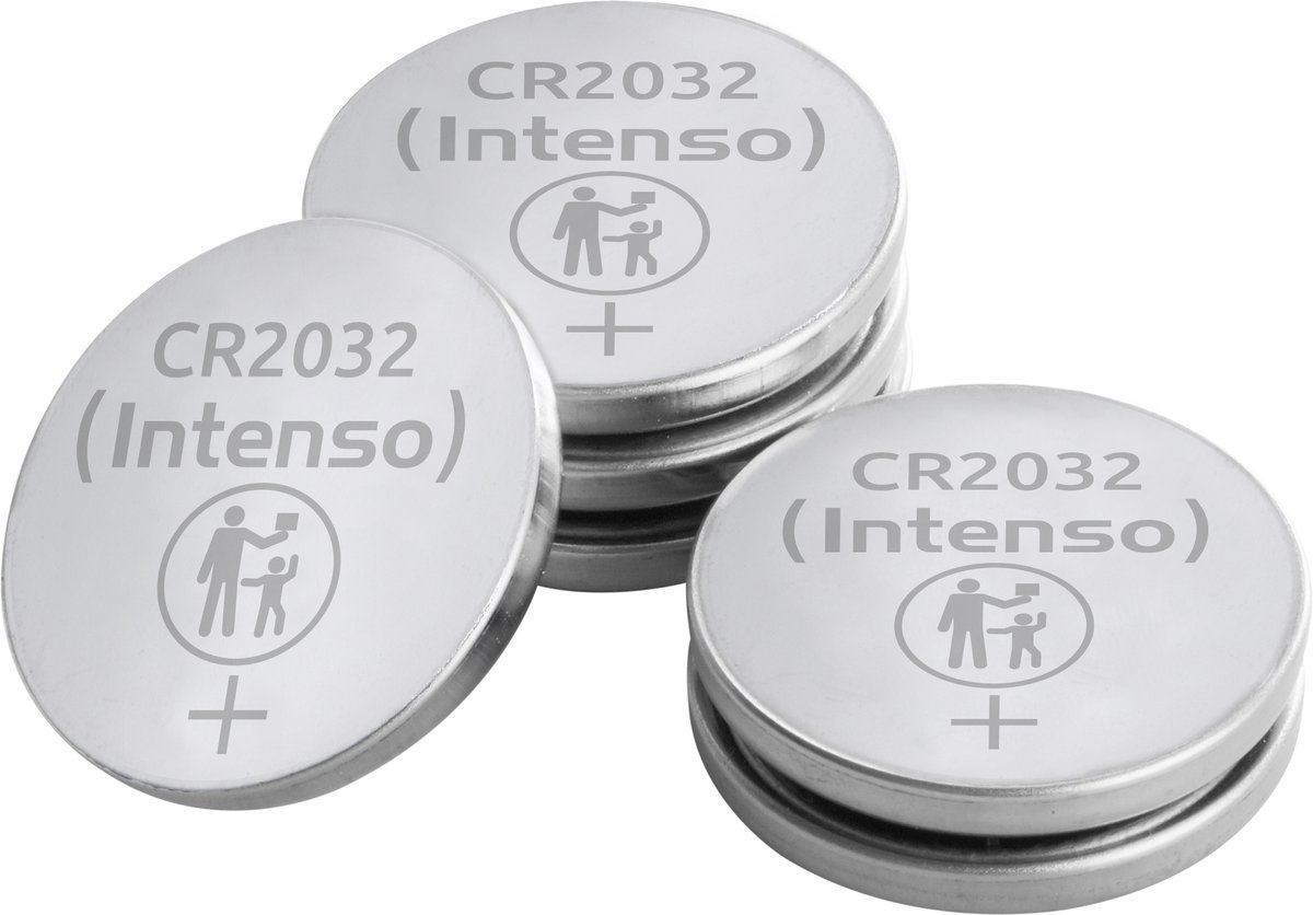 Intenso Knoopcel CR2032 3 V 60 stuk(s) 220 mAh Lithium 7502436MP