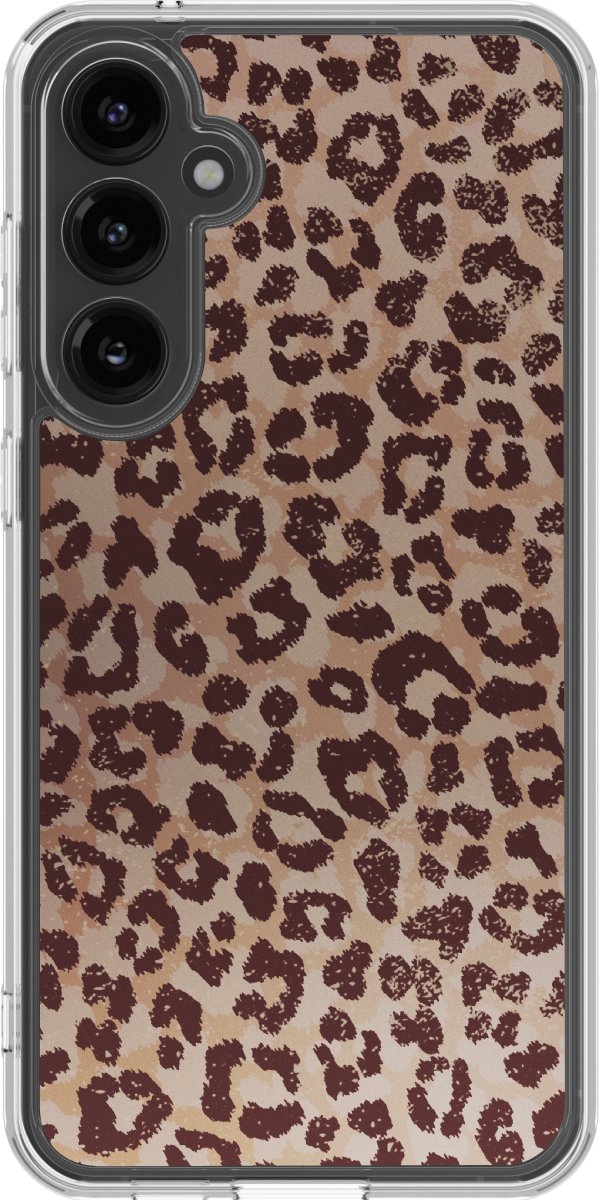 imoshion Hoesje - Geschikt voor Samsung Galaxy S23 FE - Design hoesje - Leopard Mood