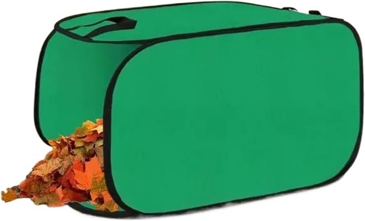 Tuin Afvalzakken - Blad Collector - Tuin Opruimen - Herbruikbaar Enkel - 60x60x90cm - Groen