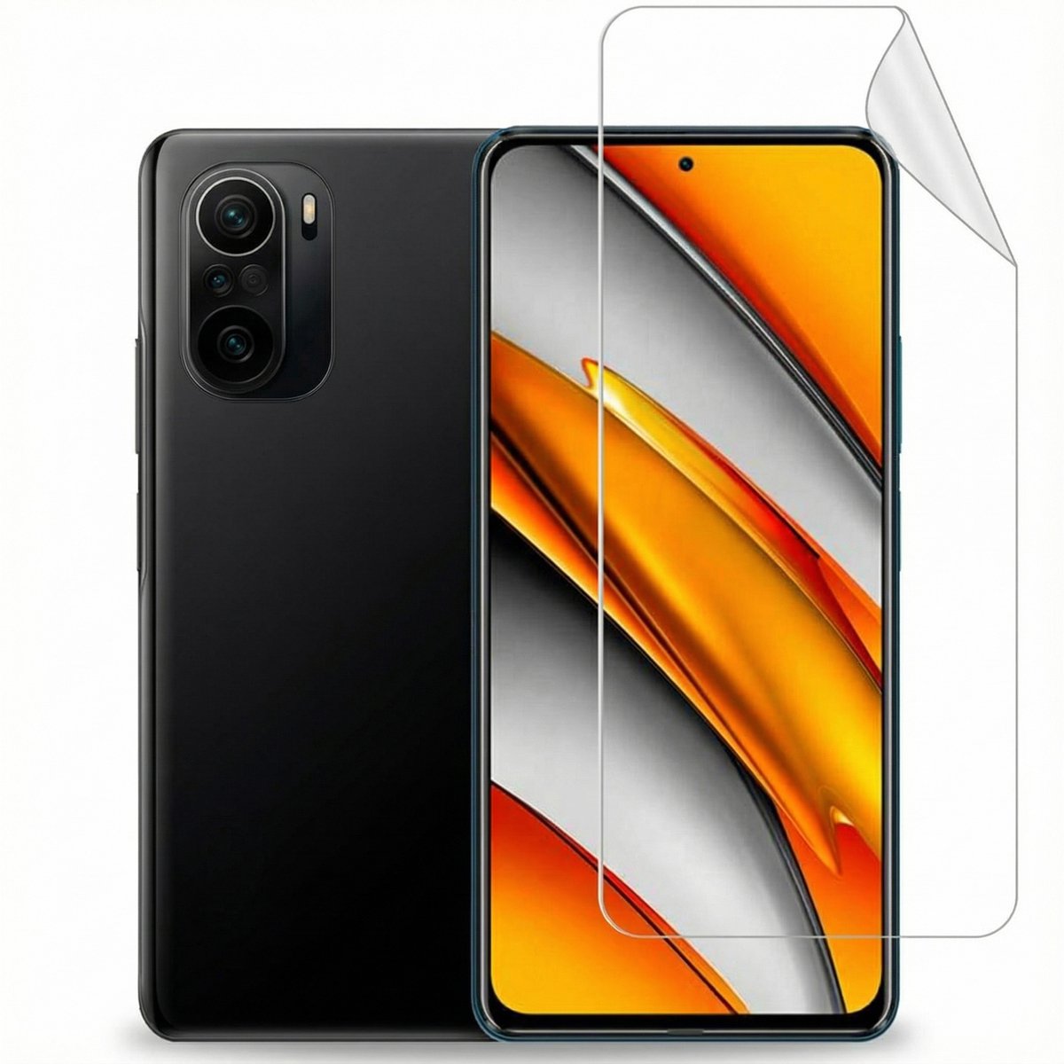 imoshion Screen protector - Geschikt voor Xiaomi Poco F3 - Screenprotector Folie 3 pack
