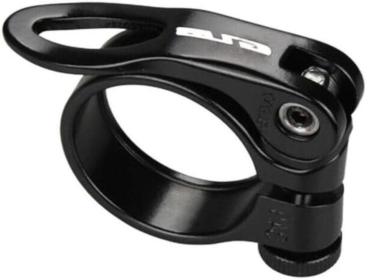 Fietszadelklem - Zadelpenklem - Fietsen - Snelsluiting - 349 mm - Zwart