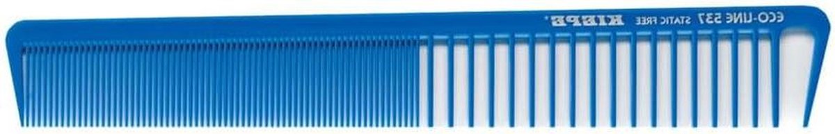 Haarkam Kapperskwaliteit - Professionele Kam - Nauwkeurige Styling - Hittebestendig Koolstofvezel - 23.3 cm - Blauw