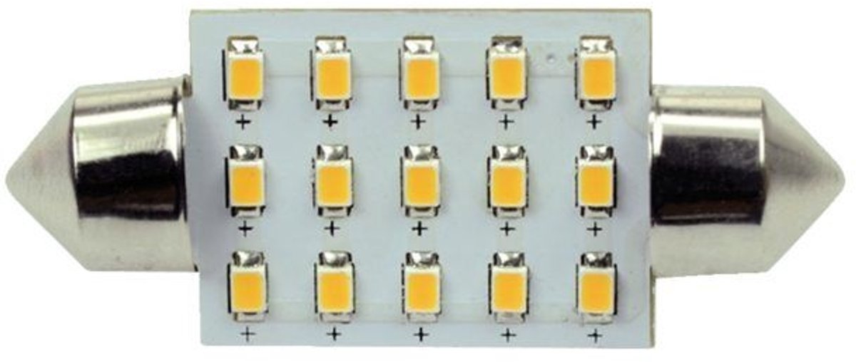 S-Led 15 Festoon 10-30V 37Mm 2700K