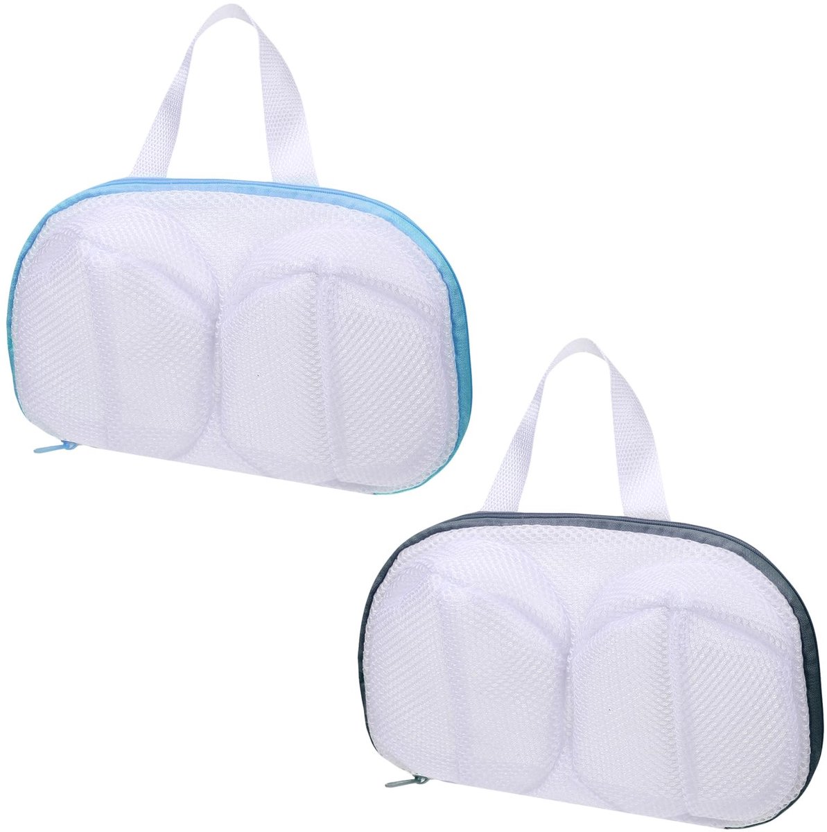 IMstore - Wasnet voor Bh's - Ondergoed Waszak - Herbruikbare Waszak - 2 Pack - Zipper Sluiting - Ideaal voor Lingerie - Geschikt voor Wasmachine