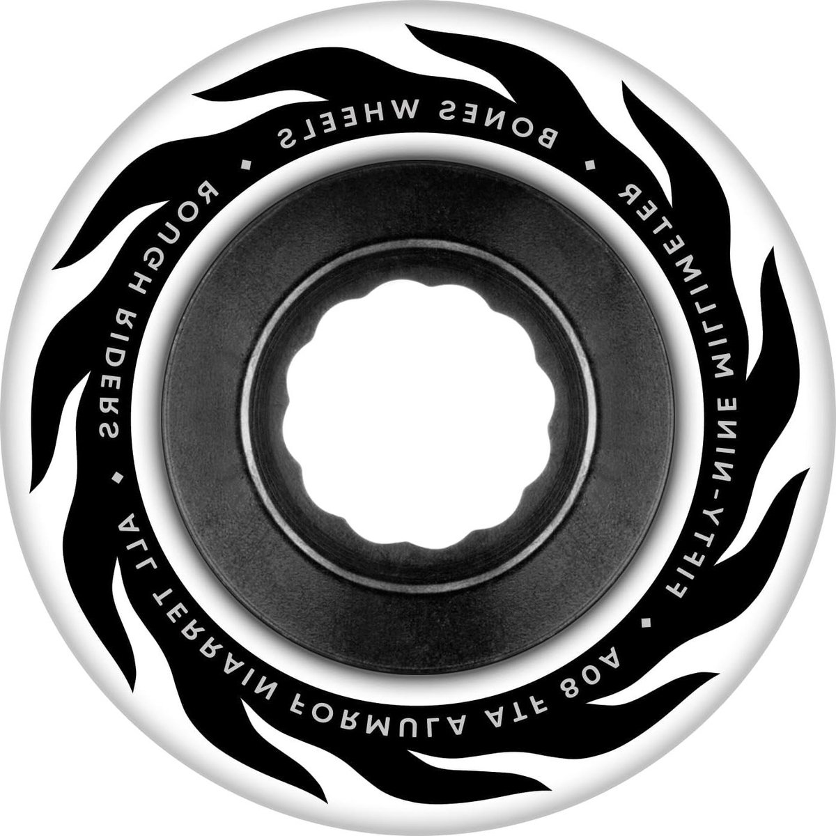 Skateboard Wielen Onderdelen Set All Terrain Rijden Brede Contactpatch 59mm 80A