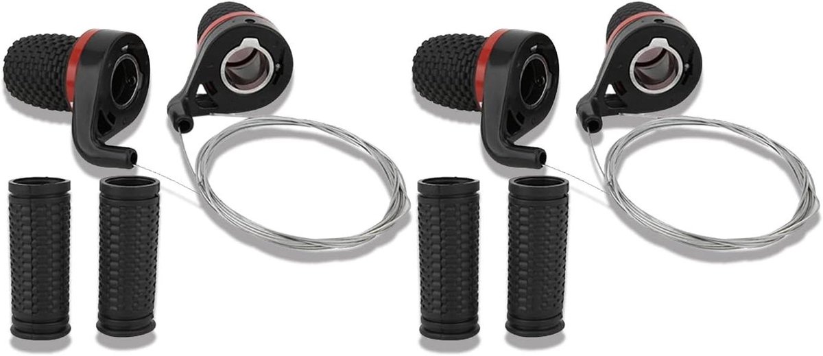 Fietsschakelaars - Versnellingshendels - Fietsen - Comfortabele Grip - 2 Paar - Multicolour