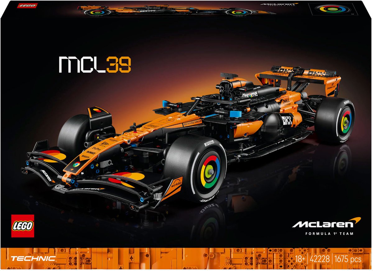 LEGO Technic McLaren MCL39 F1® Car - 42228 — afbeelding 20