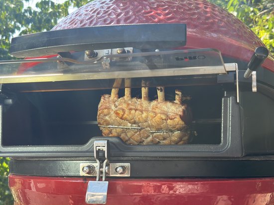 PiRO bbq JB Edition - Pizzaoven voor kamado barbecue - Draaispit batterijmotor bbq van Merkloos — afbeelding 4