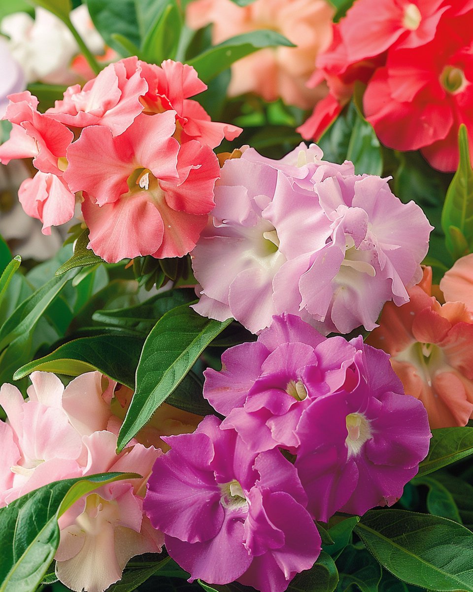 2 sets - Balsamien Zaden Impatiens Balsamina Eenjarig Dubbelbloemig Gemengd