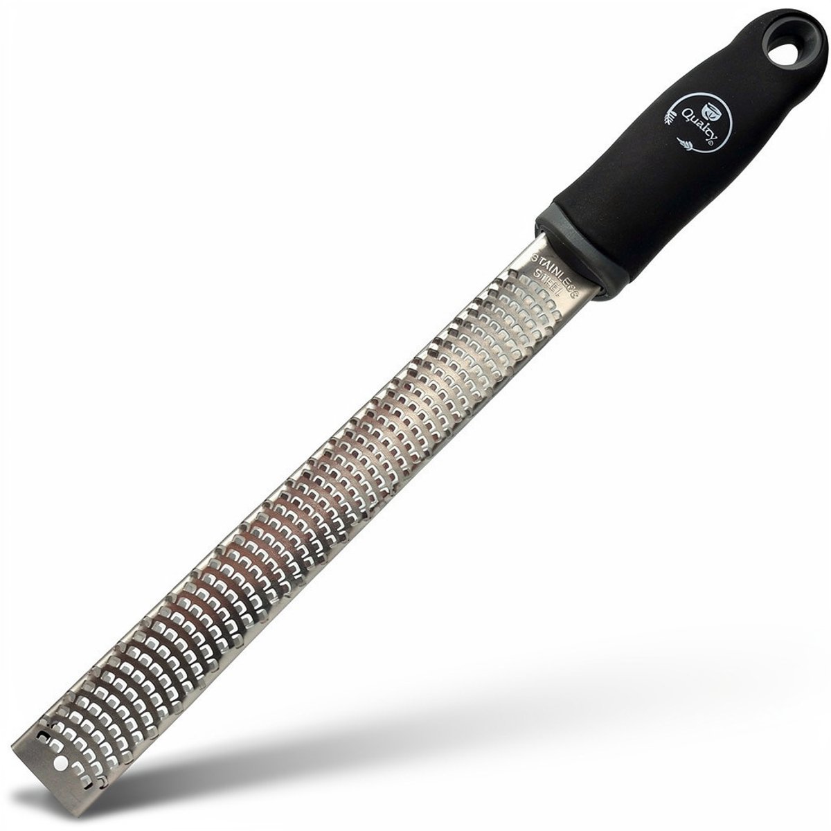 Qualty Rasp - Grater - Kaasrasp - Handrasp - Citroenrasp - Zester - Gemberrasp - Keukenrasp - Knoflookrasp - Limoenrasp - Vaatwasser Bestendig - RVS - Fijne Rasp