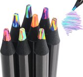 Crayons de couleur BOTC - Lot de 12 - Fournitures d'art - Pré-taillés - Kit de dessin pour adultes et enfants