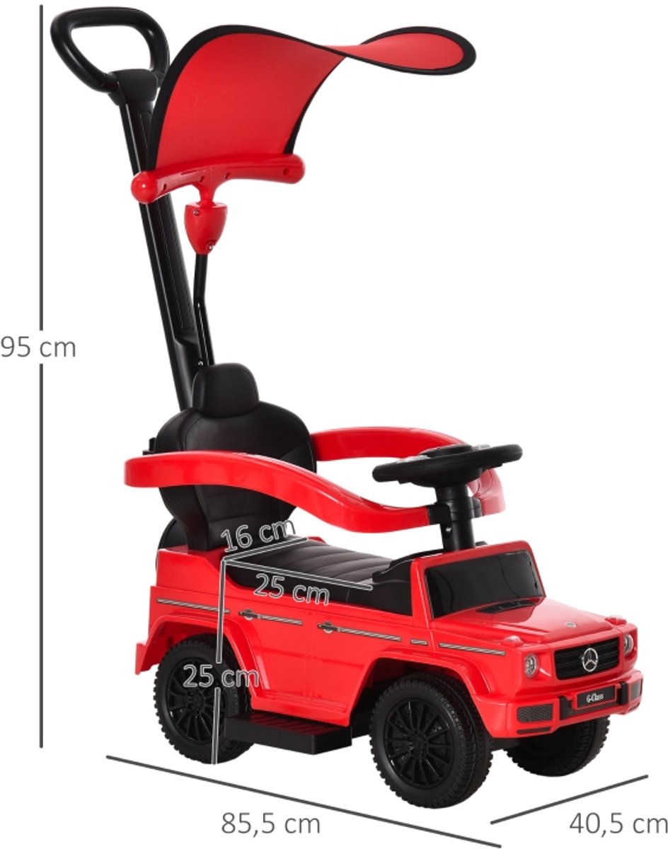 Mercedes Loopauto - 3 in 1 - 18-36 Maanden