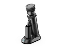 NordHaus Elektrische Koffiemolen - Conische Burr Koffiemaler - Compacte Bonenmaler - 48mm RVS Maalschijf - Instelbare Maalstand