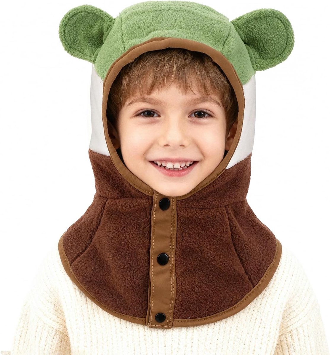 Winddichte Winter Balaclava voor Kinderen van 4-10 Jaar | Thermisch, Warm en Fleece Gevoerd | Hoofdbedekking met Oorbescherming voor Meisjes en Jongens