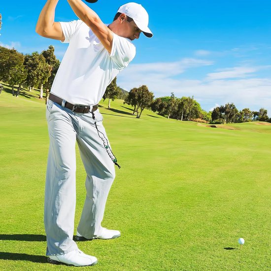 Golf Slagtellers - Golftellers Kralenketting - Golf Score Bijhouden - Met Handige Klem - 2 stuks 30 cm - Groen van GOLF — afbeelding 2