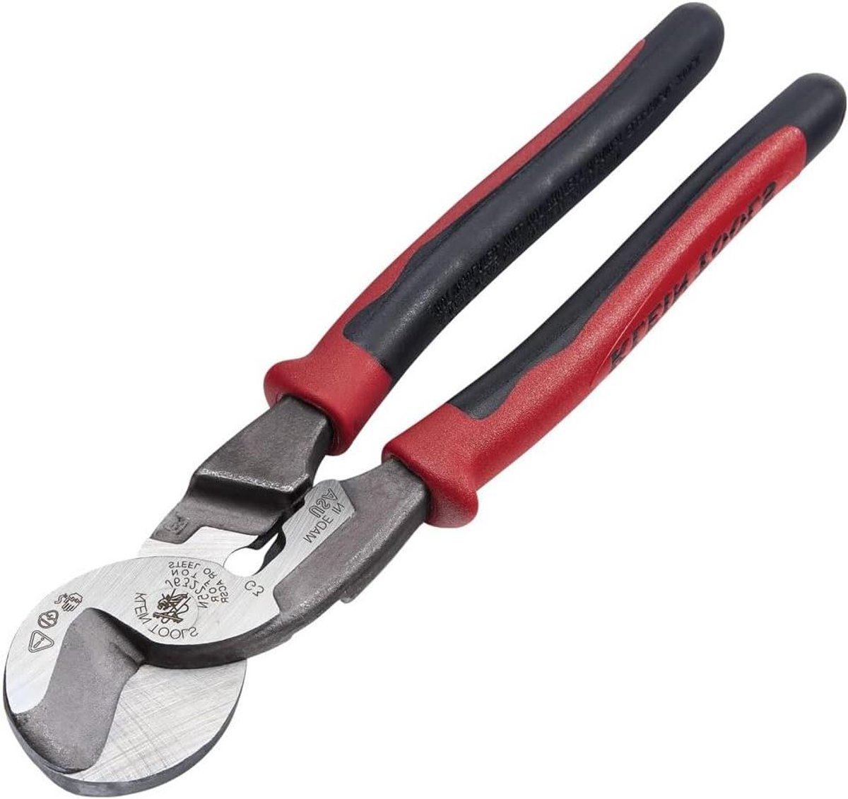 Draadstripper en -snijder - Kabelstripper tang - Kabels bewerken - Hoge hefboomwerking - 4/0 aluminium 2/0 koper - Rood/Zwart