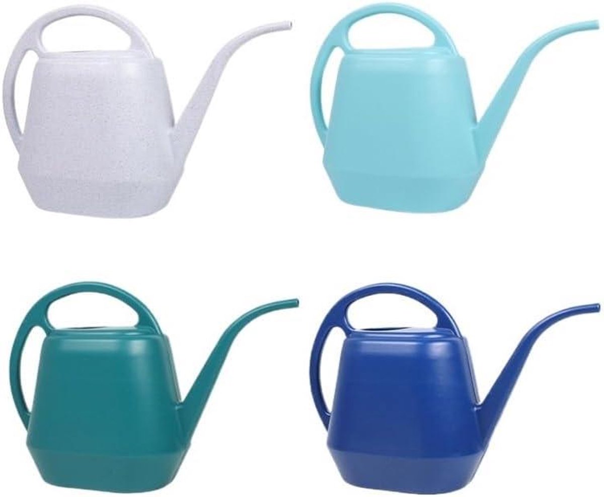 Gieter - Bloemsproeier Tuingieter - Planten Water Geven - Dubbel Handvat - 4 Liter - Donkerblauw