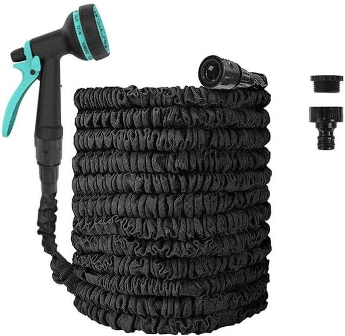 Flexibele Tuinslang - Uittrekbare Waterslang - Tuin Sproeien - Onbreekbaar en Lekvrij - 75 - 70 m - Blauw