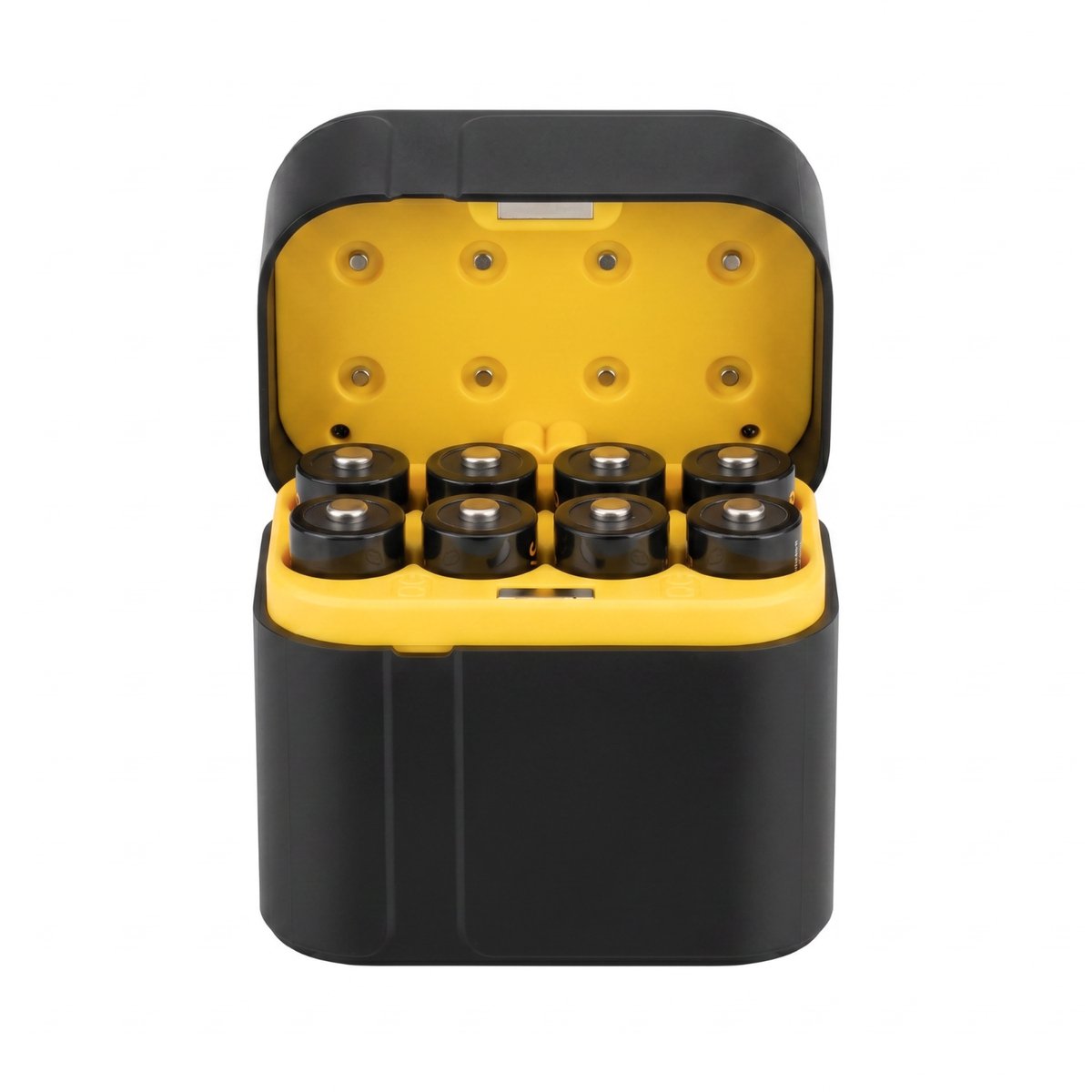 Perfect Speed AA Batterijen Oplaadbaar met Oplader - 8x AA Batterijen - Lithium Ion - Inclusief Batterij Box - USB C