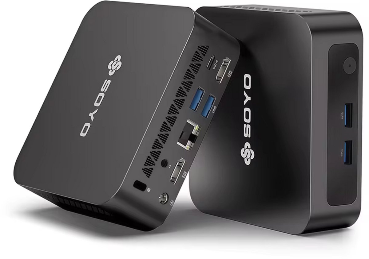 Soyo M4 Pro Mini PC - Intel Alder Lake N150 - 16GB RAM - 512GB SSD