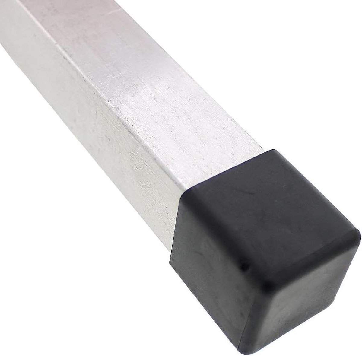 Rubberen stoppers - Meubelvoetjes - Meubels beschermen - Vierkante pasvorm - 45 mm - Zwart
