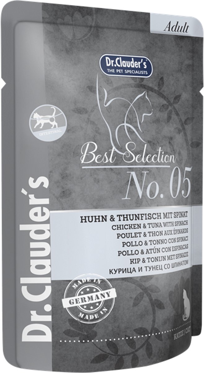 Dr Clauder's Cat Best Selection Adult No 5 16x85g - 16x85g