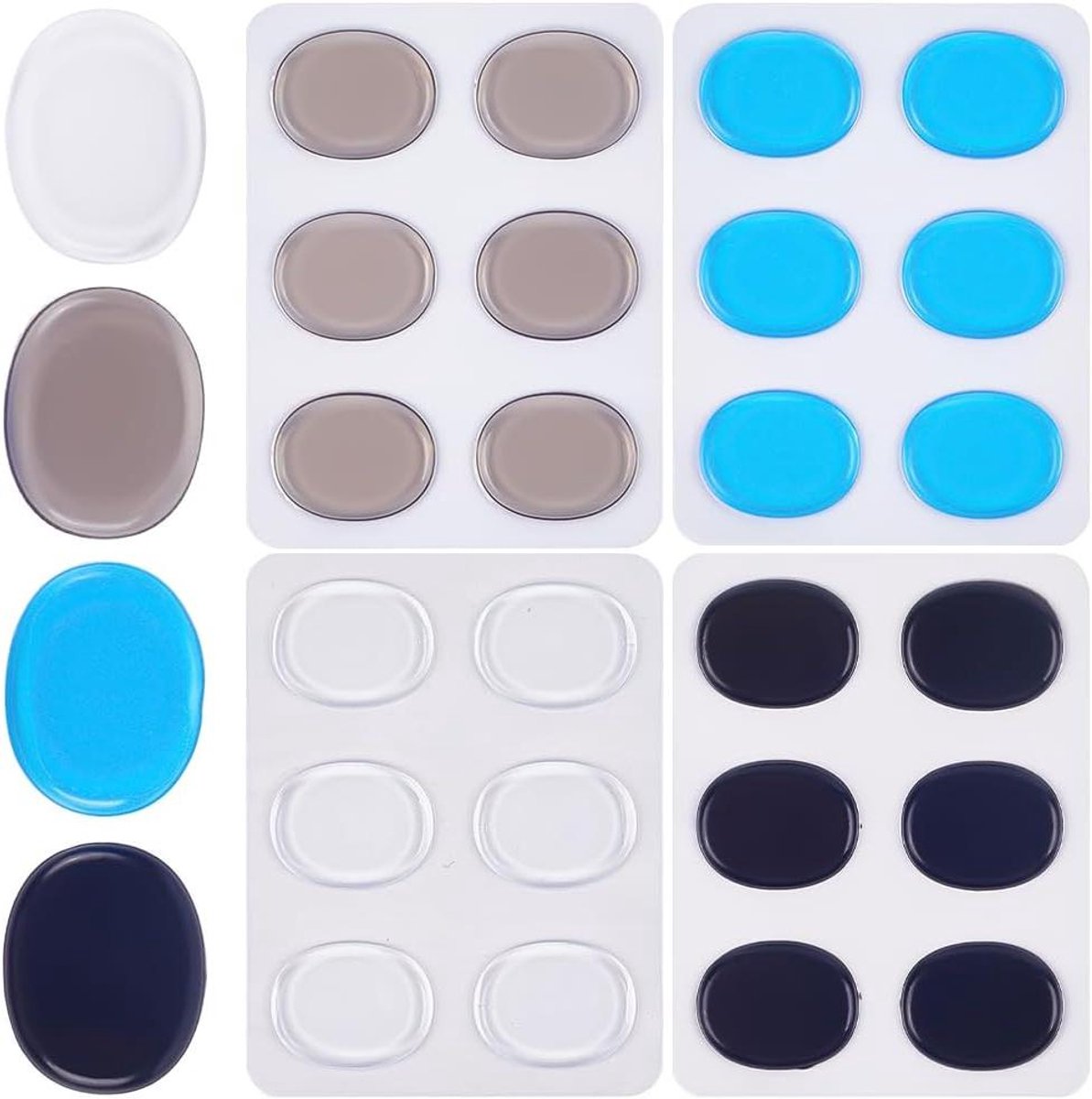 Drum Dempers - Mute Pads - Muziek Maken - Zelfklevend Siliconen - 30 Stuks - 4 Kleuren