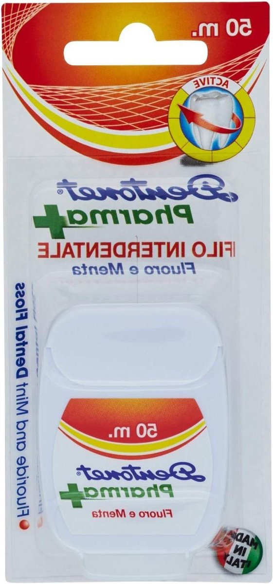 Tandzijde - Flosdraad - Mondhygiëne - Met fluor - 50 meter - Wit