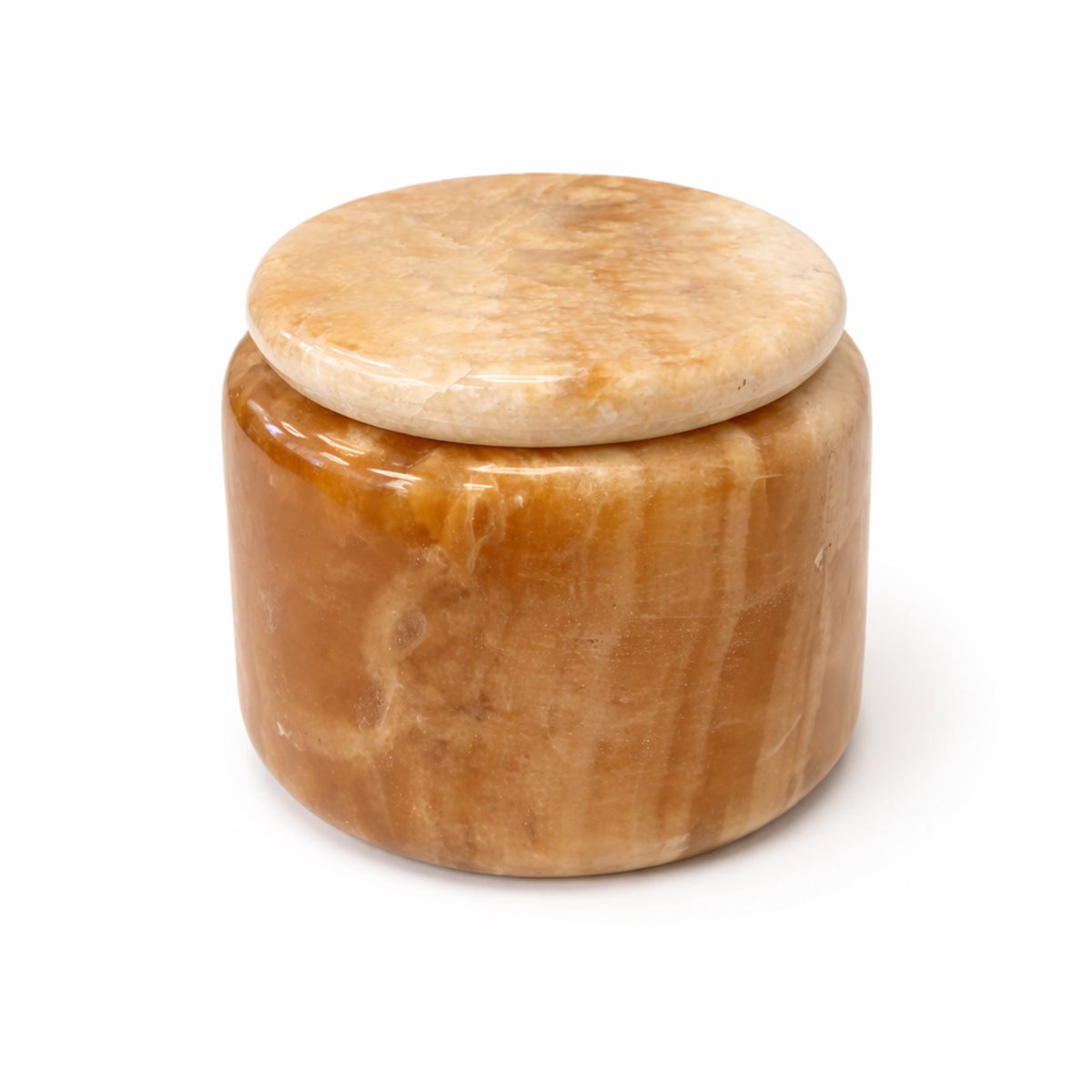 Marmoree - Onyx - Marmer - Decoratief Object - Opbergpot - Kaarshouder