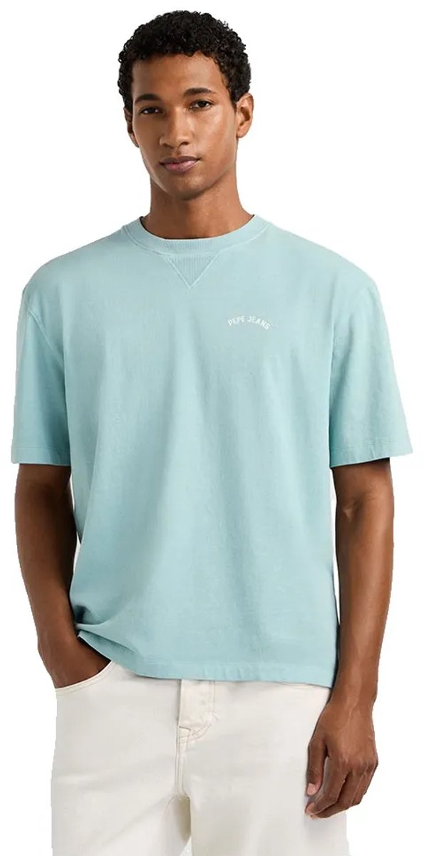Pepe Jeans John T-shirt Met Korte Mouwen Blauw S Man