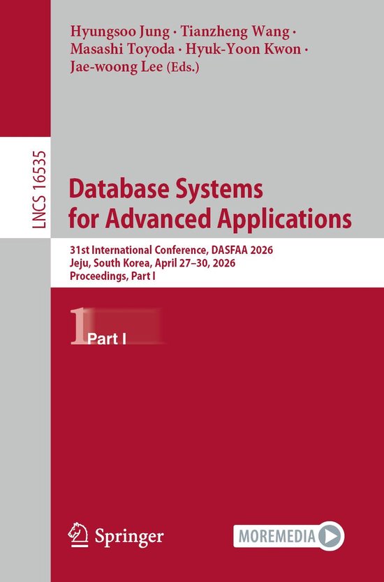 Springer Nature Proceedings Computer Science 1 - Database Sy ... - cover