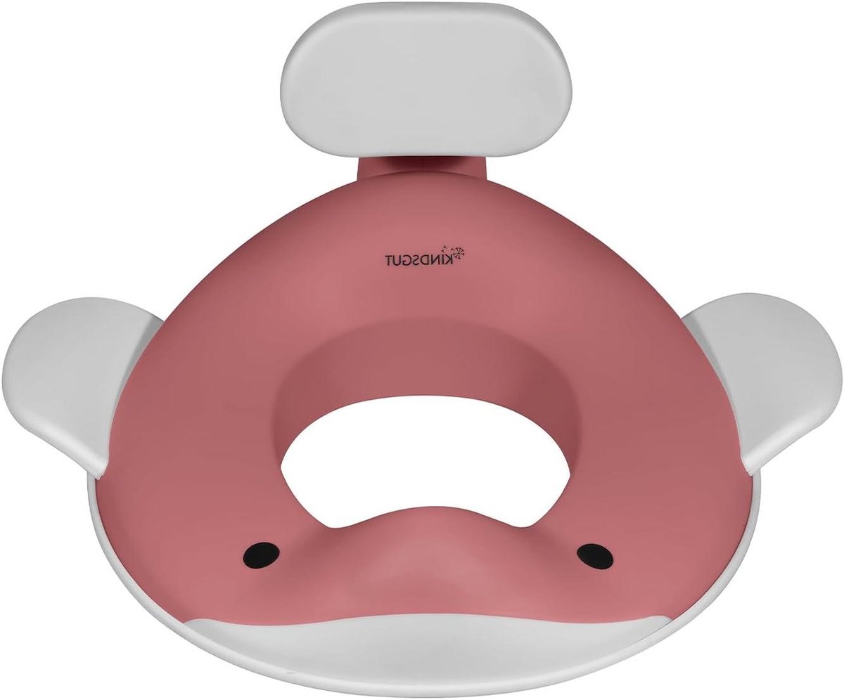 Kinder toiletbril - Walvis verkleiner - Zindelijkheidstraining - Antislip onderkant - Niet gespecificeerd - Roze