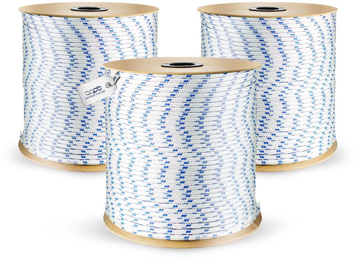 Polypropyleen Touw - Synthetisch Koord - Buiten Gebruik - UV Bestendig - 20 Meter - Wit