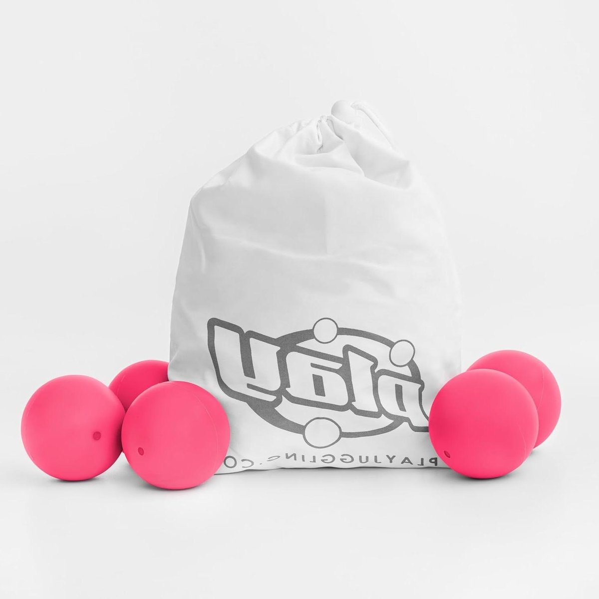 Jongleerballen - Bal set - Behendigheid oefenen - Zacht en duurzaam - 110 gram 62 mm - Fuchsia
