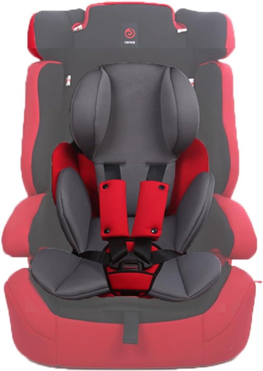 Baby Zitkussen - Kinderwagen Inleg - Comfortabel Reizen - Traagschuim Ondersteuning - 47x67 cm - Grijs