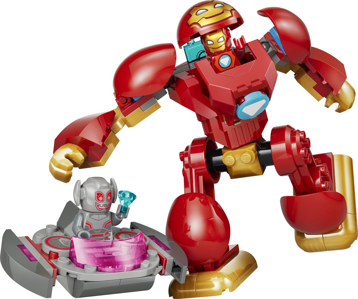 LEGO ǀ Marvel Iron Man en Zijn Fantastische Vriendjes Ultron tegen Iron Man Bouwpakket 11209 – foto 4