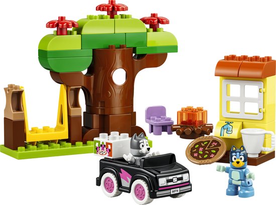 LEGO DUPLO Bluey Pizzameisjes met Muffin en Bluey Educatief Speelgoed voor Peuters 10469 — afbeelding 4