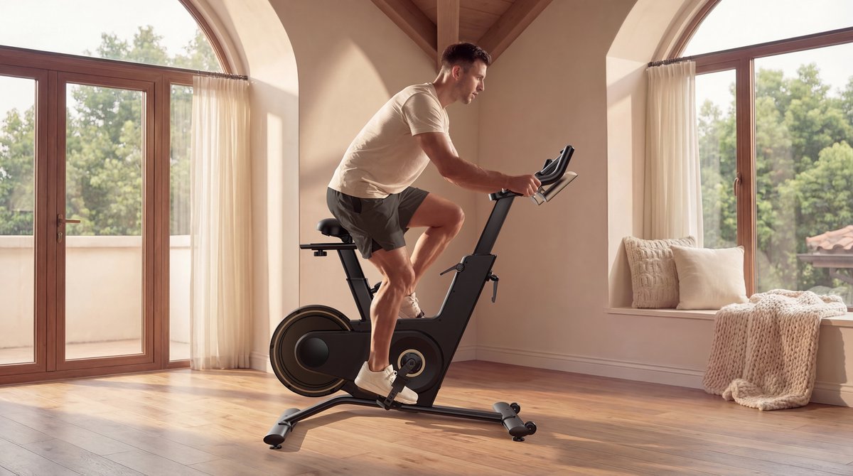 Kingsmith Sprint Bike PB08S - Spinning Bike - Magnetic Resistance - 40 Weerstandsniveaus - Verstelbaar Zadel en Stuur - LED Display thumbnail 2