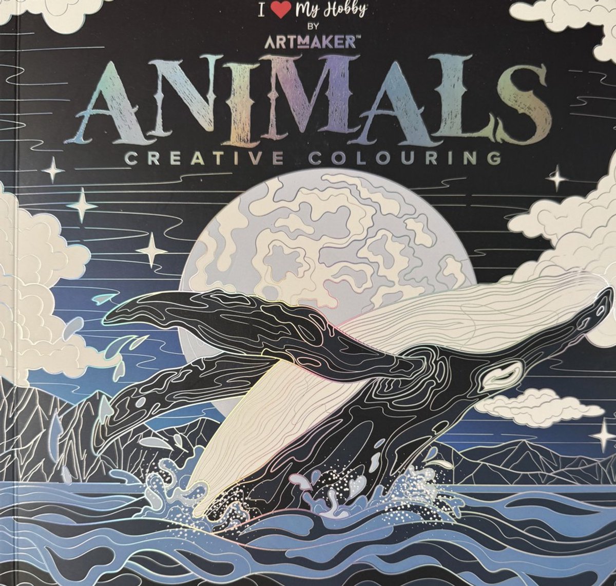 ArtMaker - I Love My Hobby - Animals Creative Colouring - Kleurboek voor Volwassenen - Animals Creative Colouring - Luxe Dieren Kleurboek voor Volwassenen - 48 Pagina's Ontspanning en Mindfulness