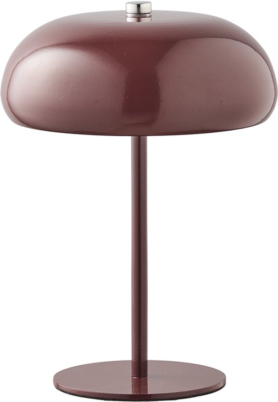 Oplaadbare Tafellamp Tove Bordeaux