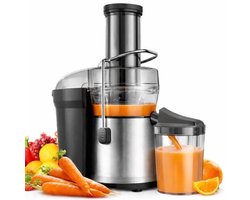 Sapcentrifuge voor Groenten & Fruit – 2 Snelheden – Grote Vulopening – Juicer met Pulpcontainer – 500W