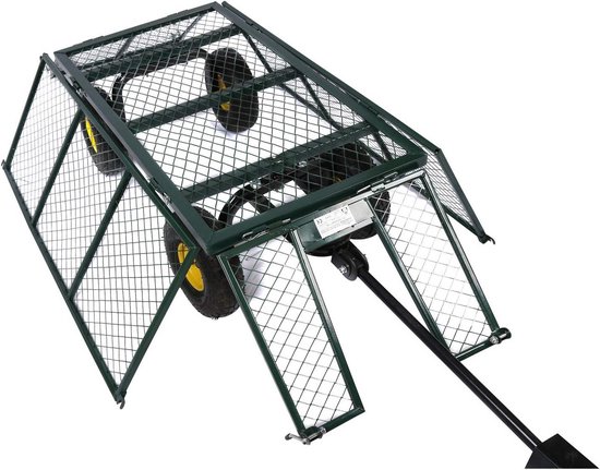 Bolderkar Opvouwbaar Luchtbanden - Strandwagen - Bolderwagen - campingkar van Bolderkar Opvouwbaar — afbeelding 5