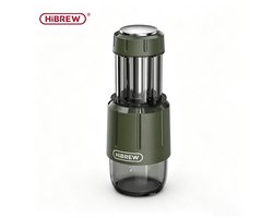 Draagbare Elektrische Espressomachine2-in-1 –Mini Reis Espressomachine - Mini Koffiemachine – Voor Camping, Auto & Reizen – Afmeting 205,0 cm – Gewicht 440,0 g – Kleur Groen