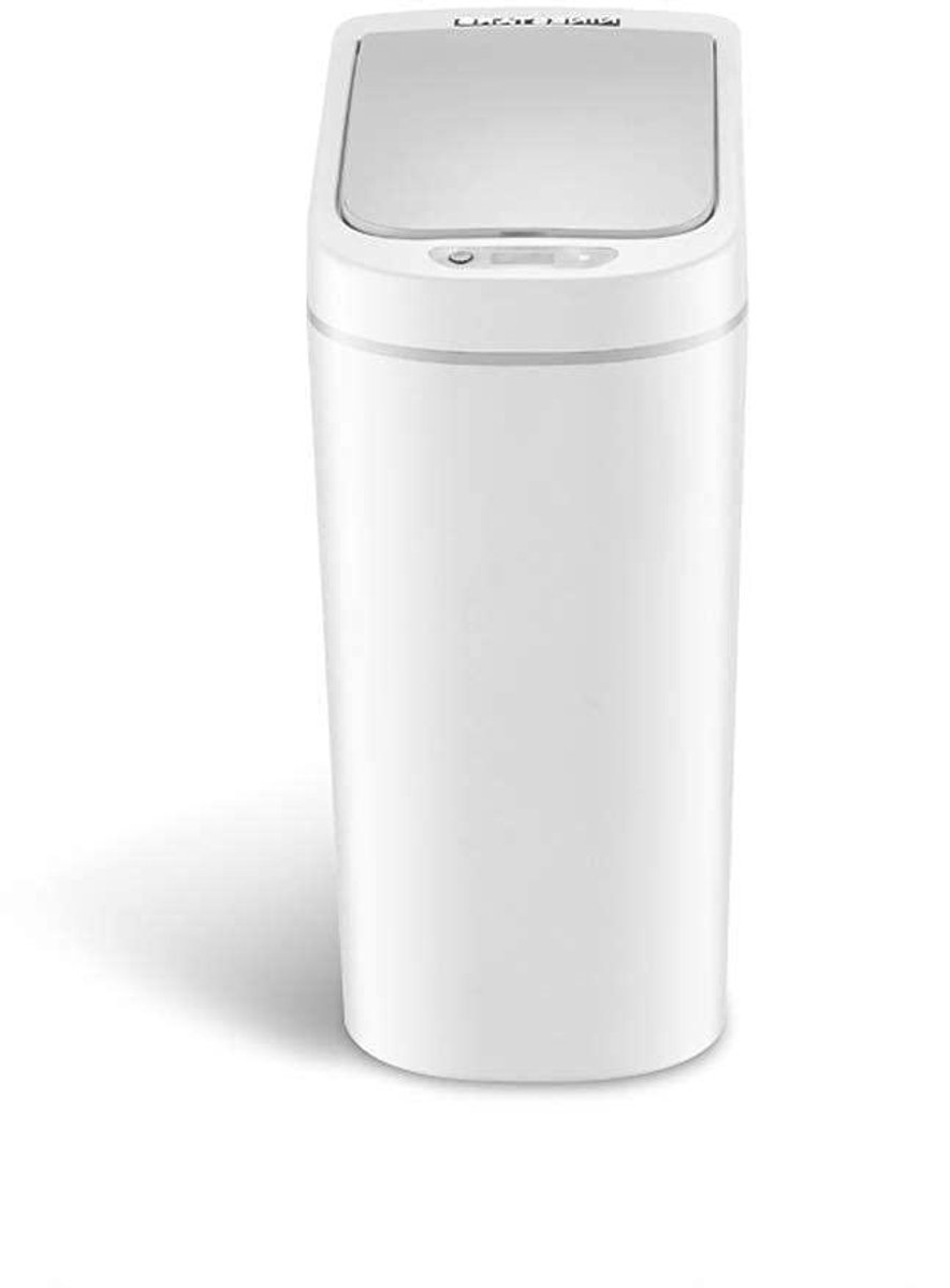Intelligente Afvalbak - Sensor Prullenbak - Afval Beheer - Automatische Inductie - 7 Liter - Wit